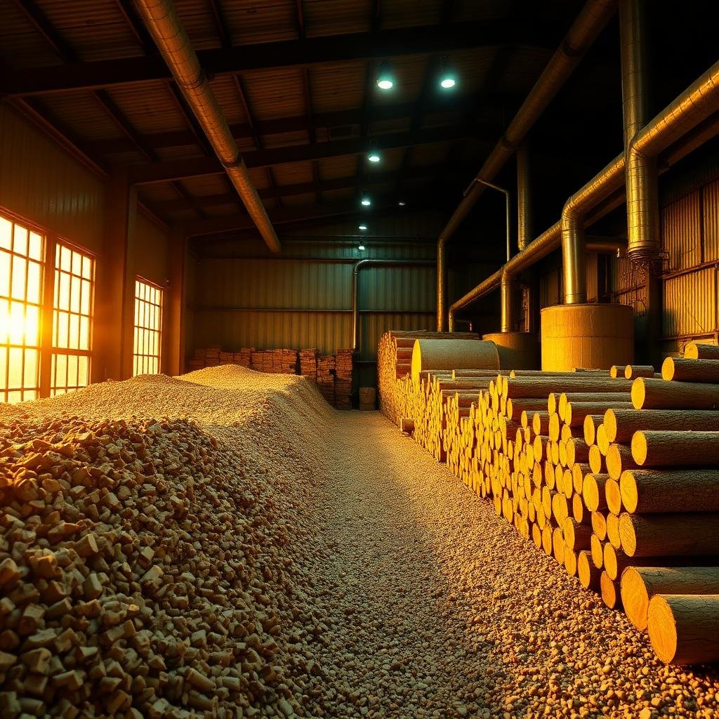 Biomass Fuel From Wood